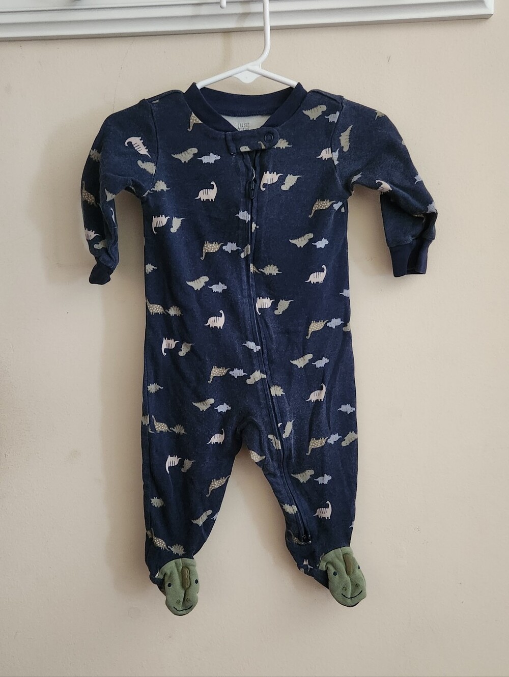 🎉 6m: Dino Footie Pjs